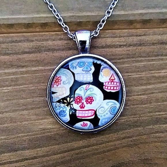 Jewelry - 3 for $49 NEW Sugar Skulls Necklace